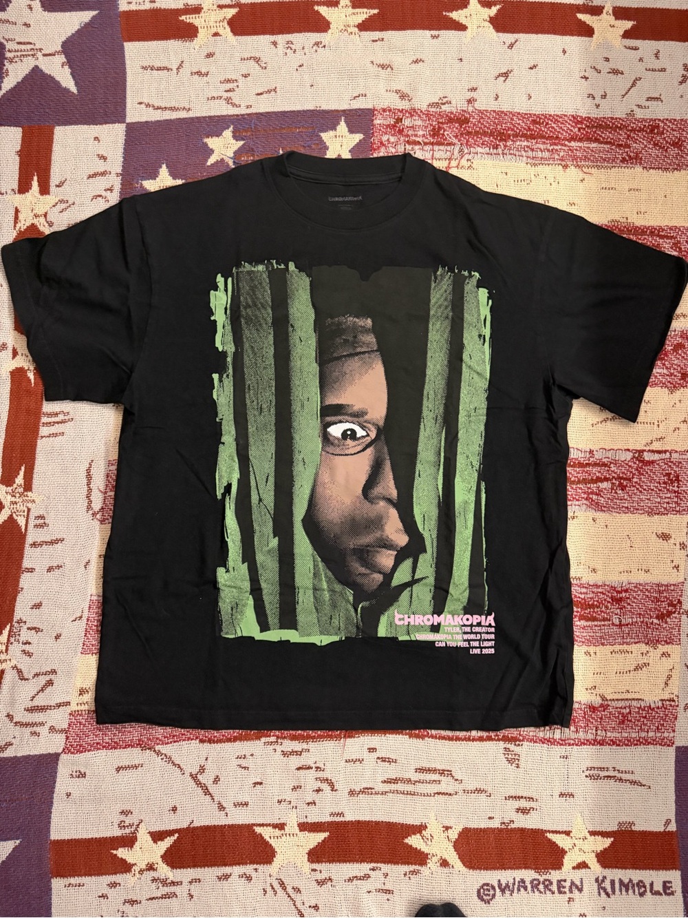 Tyler The Creator Chromakopia Tour Tee